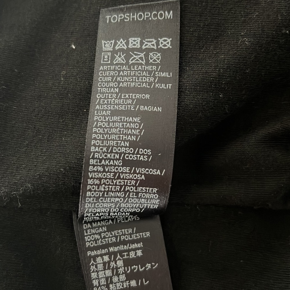 TopShop Moto Jacket - Picture 8 of 8